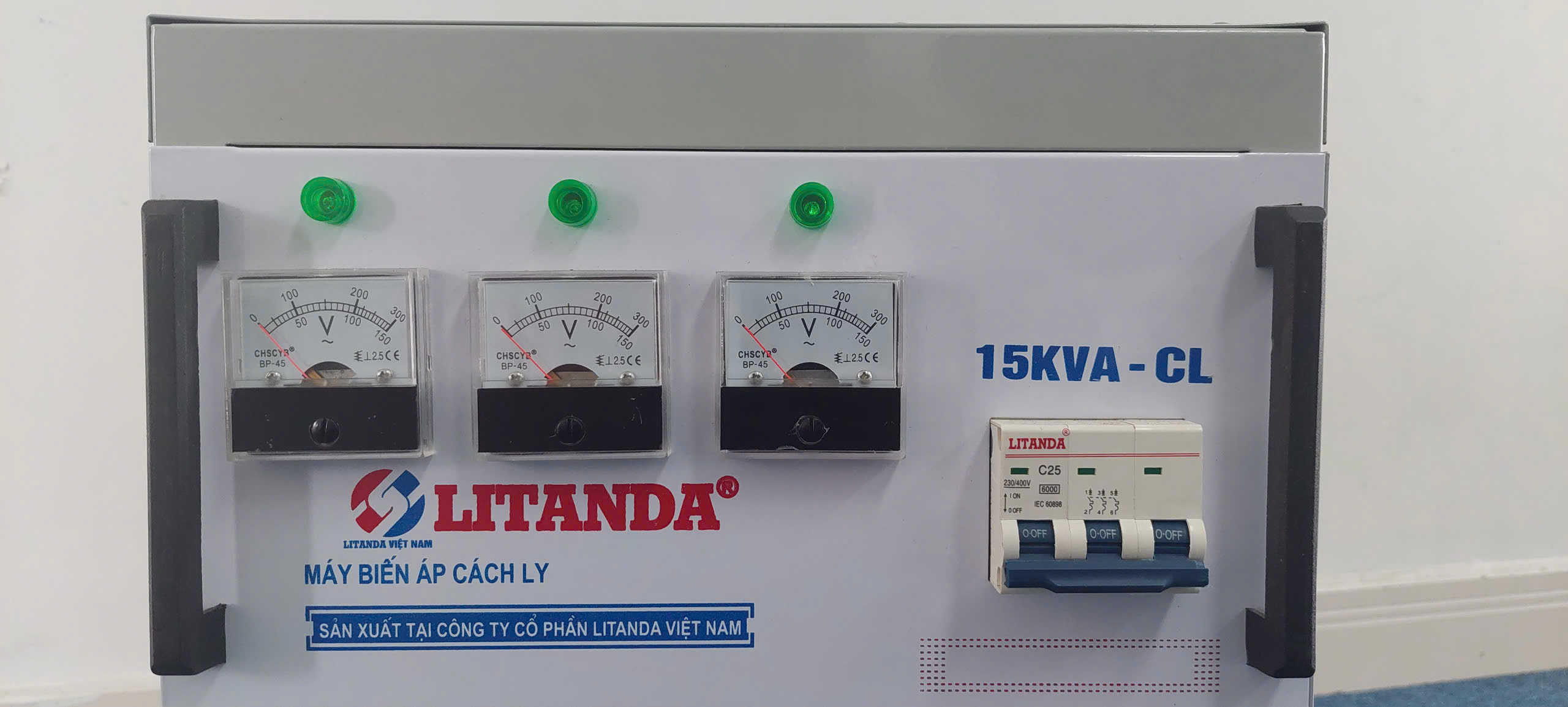 Litanda_bien ap 15kVA 3 pha 220VAC to 480 VAC
