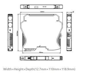 Bộ chuyển đổi tín hiệu nhiệt độ SUP-603S