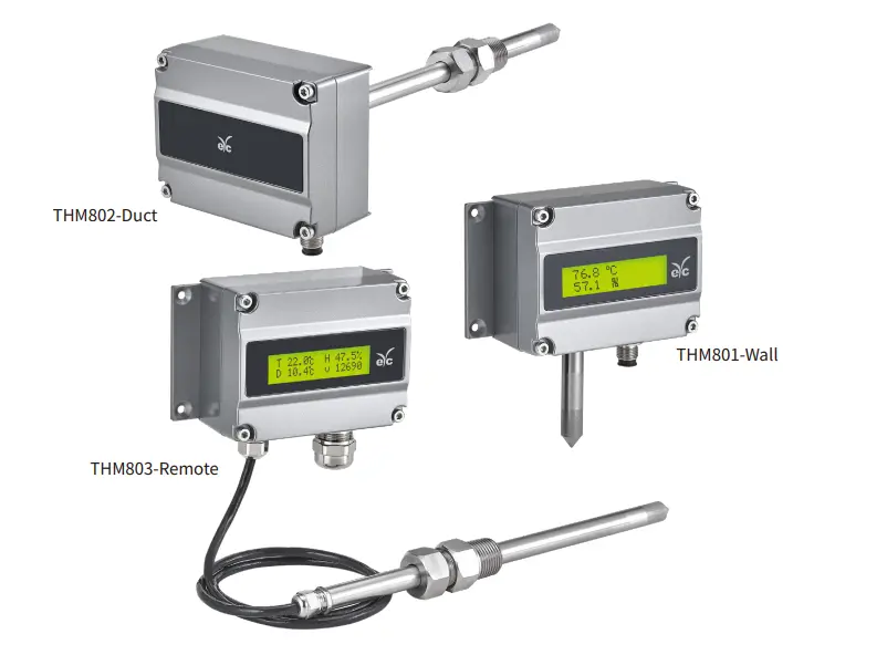 Cảm biến nhiệt độ và độ ẩm THM80X series